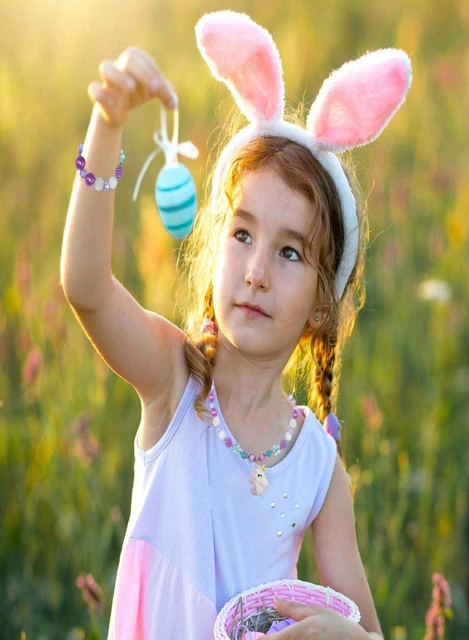 DkakoJew Jewelry Set For Girls Unicorn Necklace Bracelet Set Necklace For Girls Jewelry Set Halloween Christmas Birthday Gift over 3 years old. - Image 2
