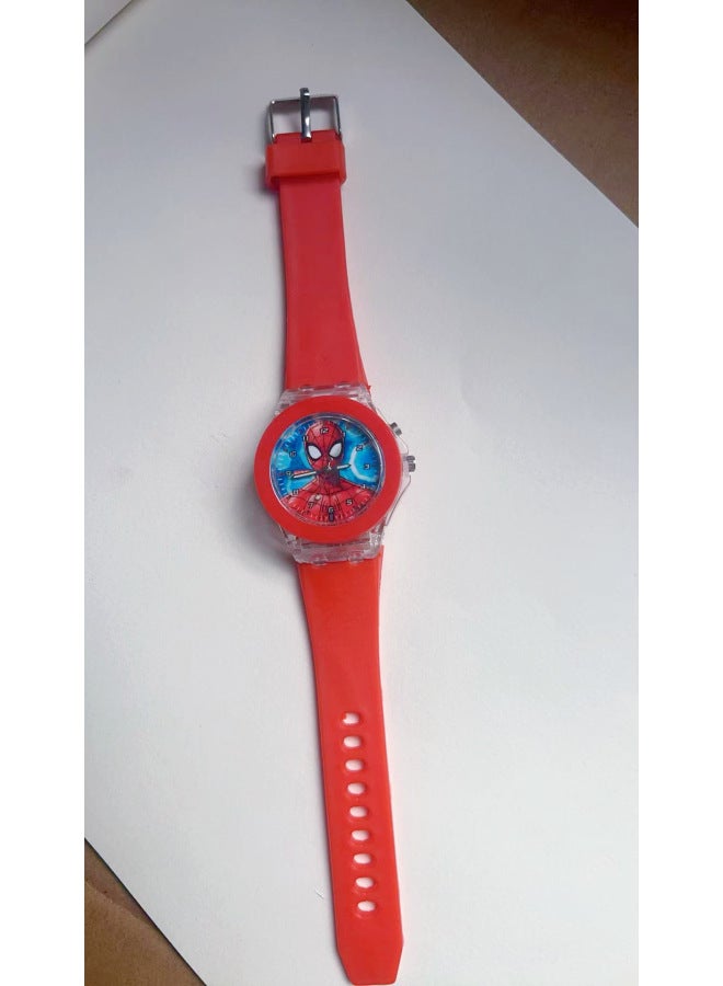 Summer New Cartoon Children's Watch Luminous Luminous Primary And Secondary School Student Watch Silicone Quartz Watch