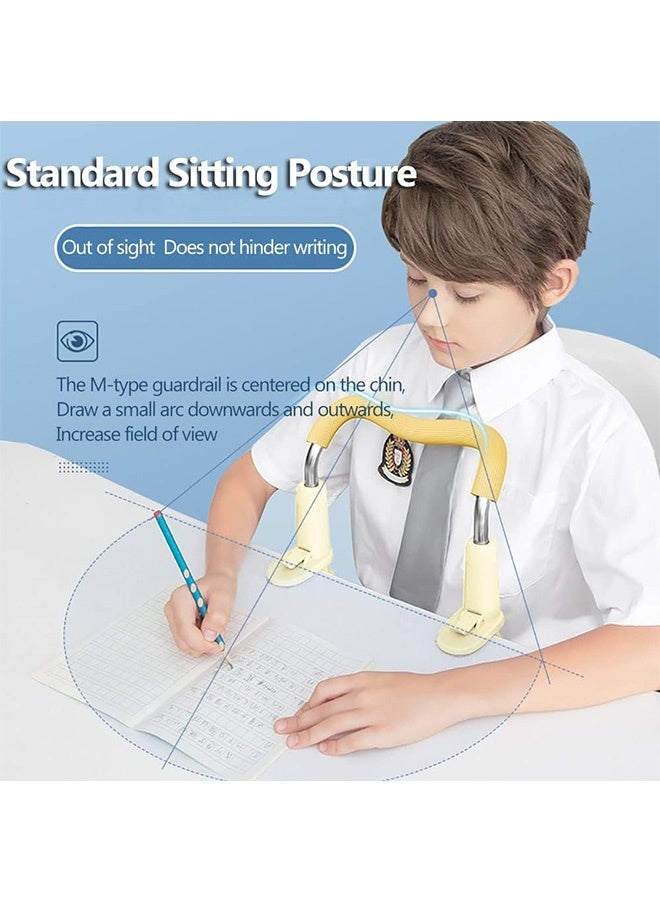 Generic Sitting Posture Corrector for Kids,Adjustable Vision and Spine Protector,Students Reading and Writing Sitting Posture Corrector,Children Back Straightener, Posture Trainer (blue)  - Image 4