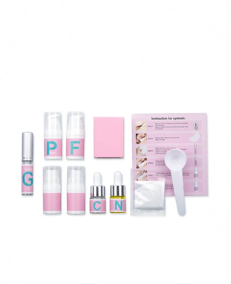 New 2 in 1 Eyelash Lifting Lash & Eyebrow tint henna Eyebrow Lift Kit Eyelash Perming Kit brow lift - Image 5
