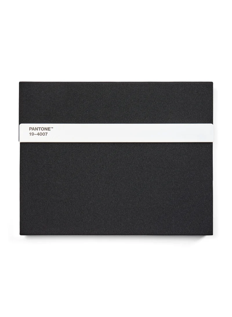 Pantone Premium Notebook with Pencil – Perfect for Notes & Ideas – Black