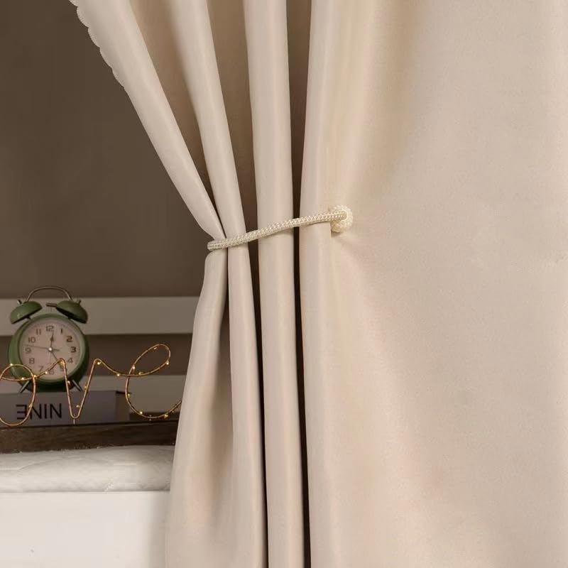 Qubanda Dorm Home Bunk Nets Bed Curtains Cloth Bed Canopy Blackout College Students Shading Nets Breathable Single Sleeper - Image 3