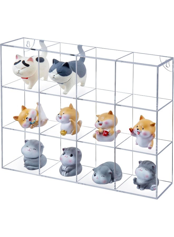 TPGP حافظة عرض حائطية شفافة من الأكريليك للمقتنيات - Image 1