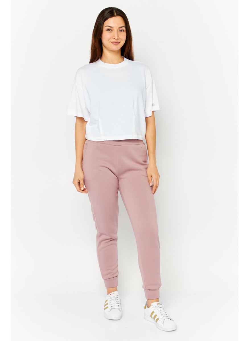 Champion Women Sportswear Fit Short Sleeve Outdoor Top, White  - Image 2
