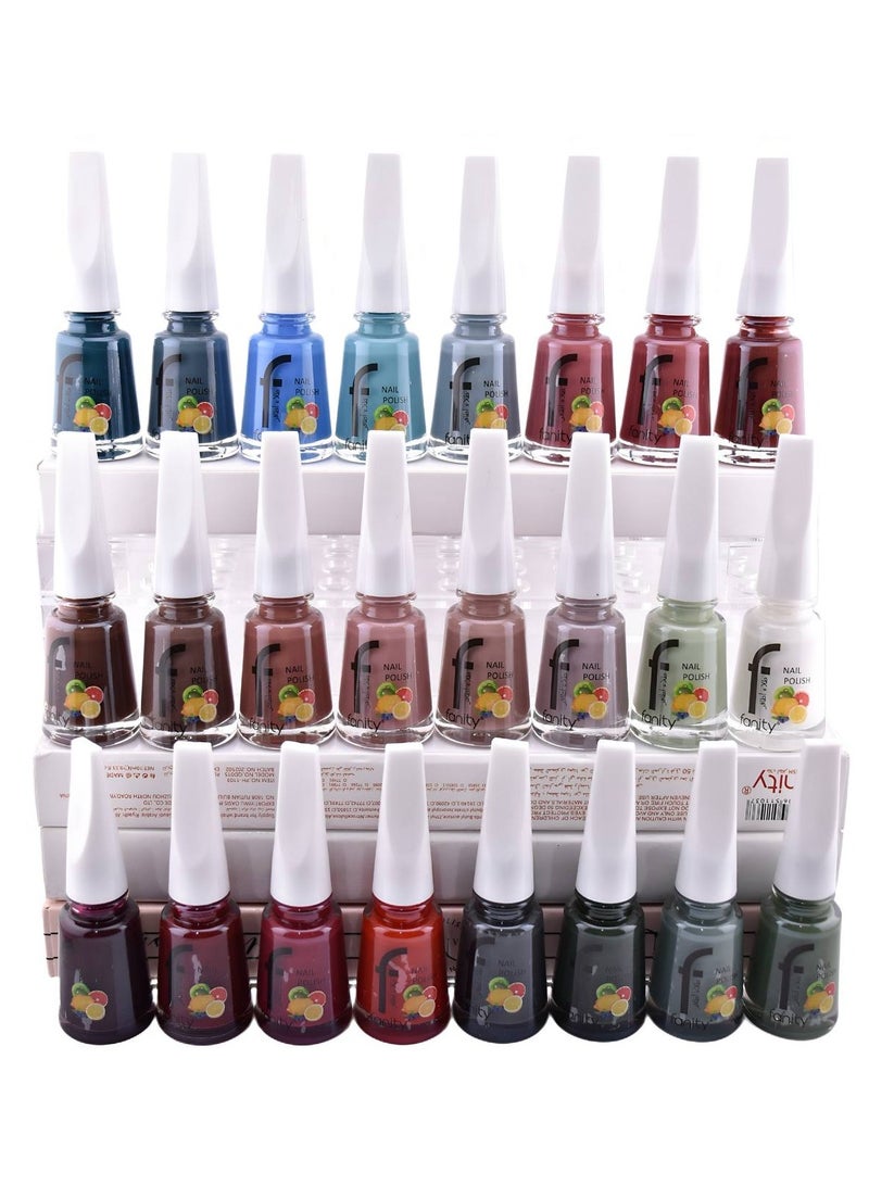 FANITY Nail Polish Collection with 8 FREE Boxes of Polish Remover Wipes - Image 1