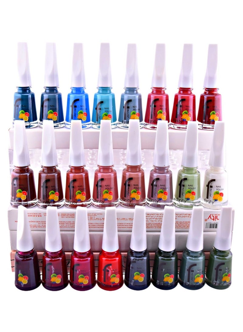 FANITY Nail Polish Collection with 8 FREE Boxes of Polish Remover Wipes - Image 2