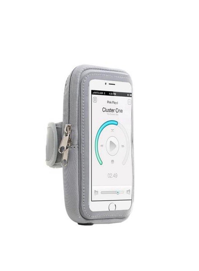 Generic Running Armband Phone Holder for Running Full Touchscreen Phone Arm Bands for Running Sports Phone Holder with Adjustable Band for iPhone 13 Pro Max 12 11 Xs Xr 8 7 Galaxy S20 S10 S9 S8  - Image 1