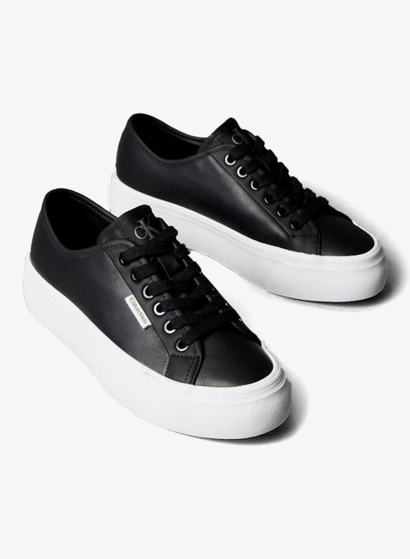 Calvin Klein Leather Comfort Platform Trainers for Women - Image 3
