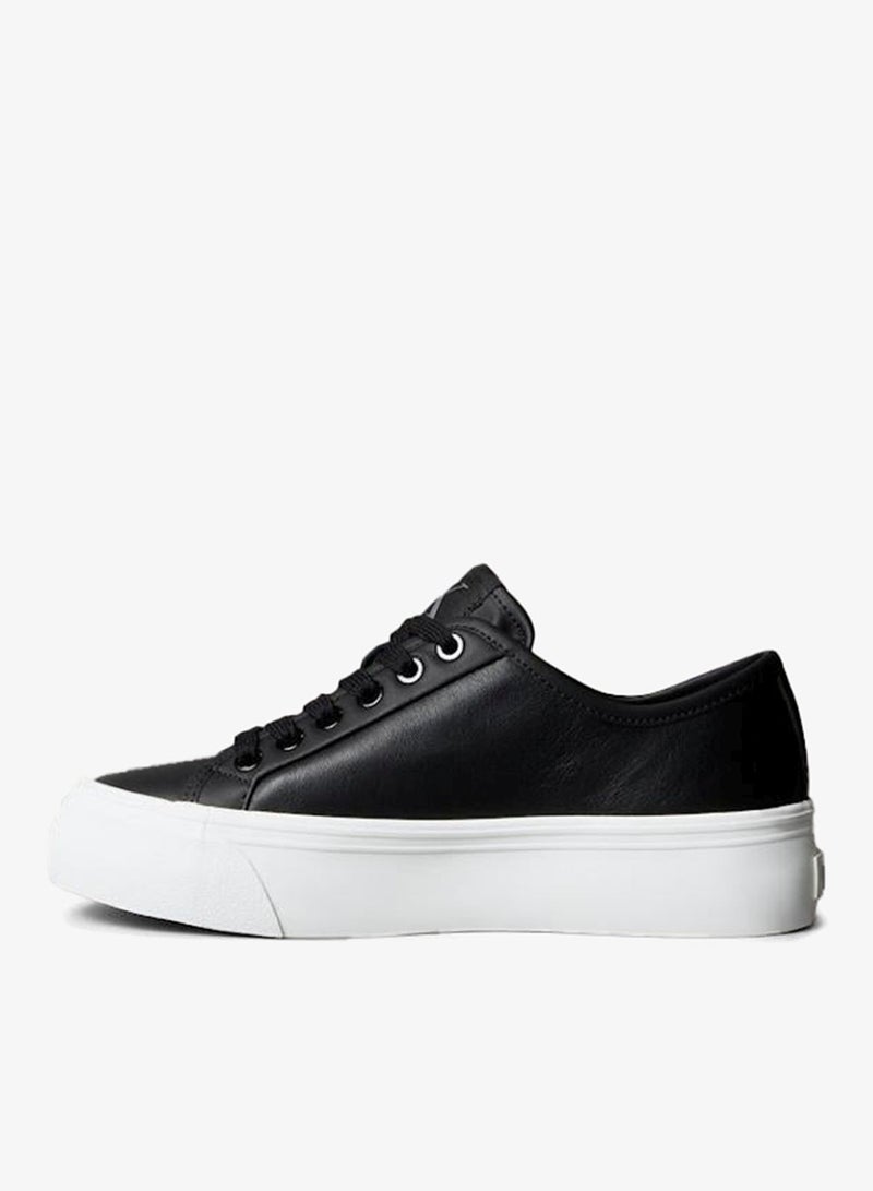 Calvin Klein Leather Comfort Platform Trainers for Women - Image 2