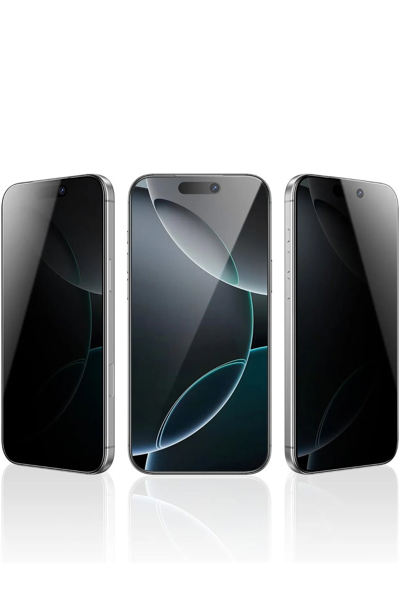 GREEN LION 9H Steve Privacy Anti-Peeping Glass iPhone 17 with Blocked Side Viewing & Grease Resistance / Highly Responsive / -Anti Fingerprint - Black Edge/Privacy - Image 3