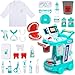 maysida Dentist Play Set Toy for Kids Pretend Play Medical Toy Dentist Cart Dental Toy with Fake Teeth Doctor Toy for Toddlers 35 Christmas Birthday Costume Role Play Dress Up Gift Ideas for Boys Girls - Image 3