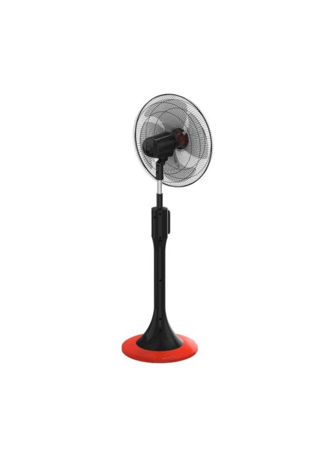 Tornado 18-inch 4-blade stand fan, black x red, TSF-18MB - Image 5