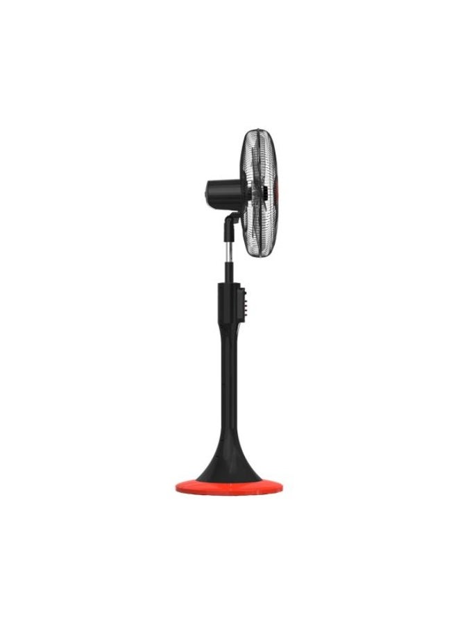 Tornado 18-inch 4-blade stand fan, black x red, TSF-18MB - Image 4