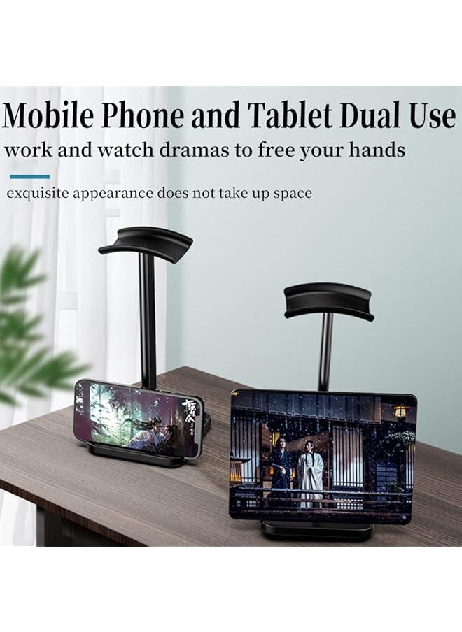 X spring - Headphone Stand Desktop Headphone Stand Gaming Headset Stand With Non Slip Silicone Versatile Headphone Holder Fits All Headphones - Image 1