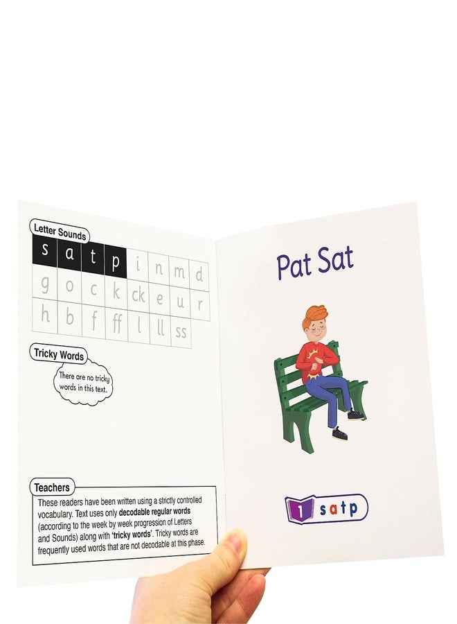 Junior Learning Letters & Sounds Phase 2 Set 2 Fiction, Multicolor - Image 3