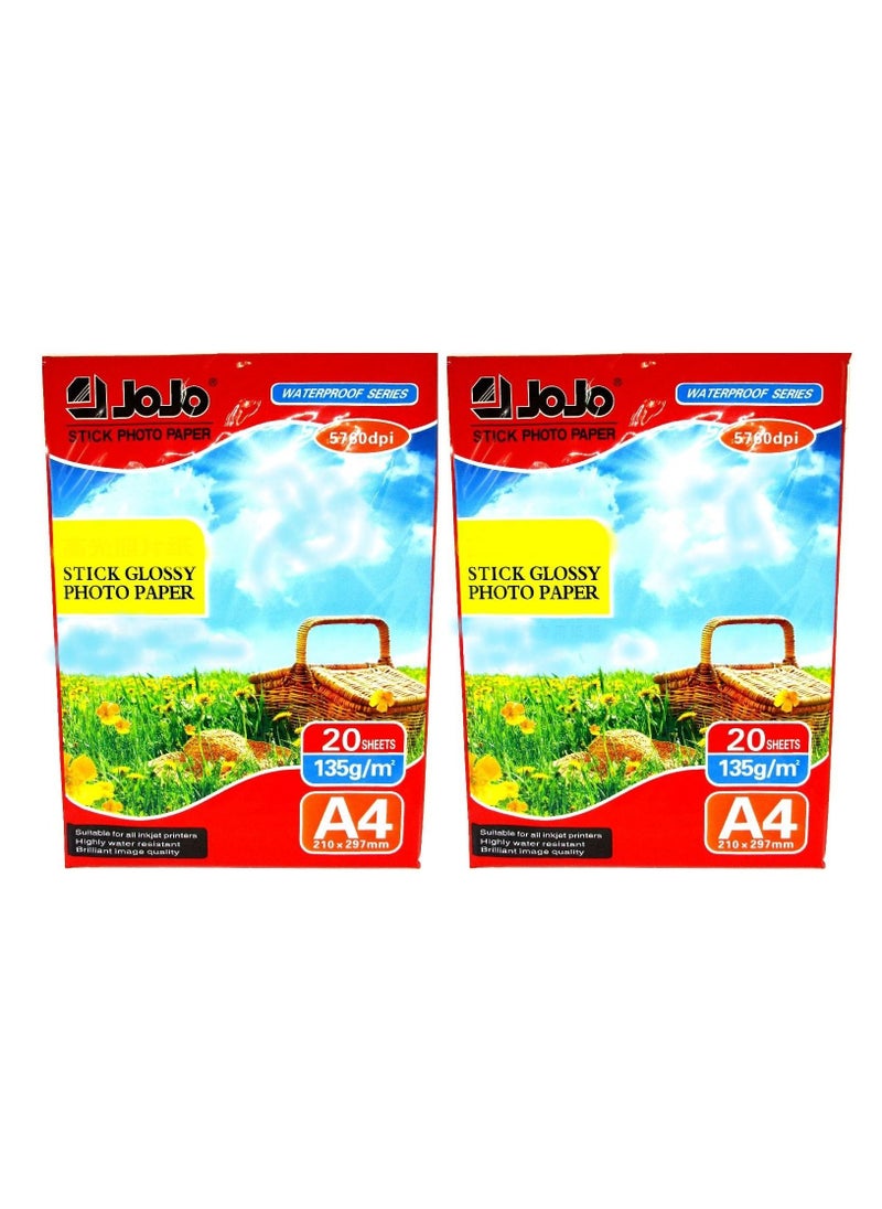 2 Pack A4 Sticker Glossy Paper for All Inkjet Printers 135gsm - pzsku/ZED122B0829086AB54504Z/45/_/1682240690/a83fdb8b-030b-45c2-bf69-ca69614eae07