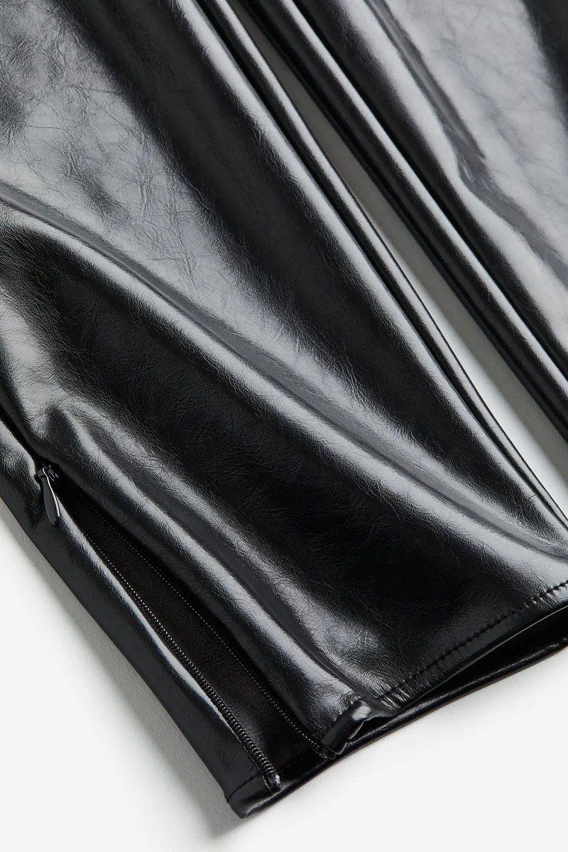 H&M Coated Leggings