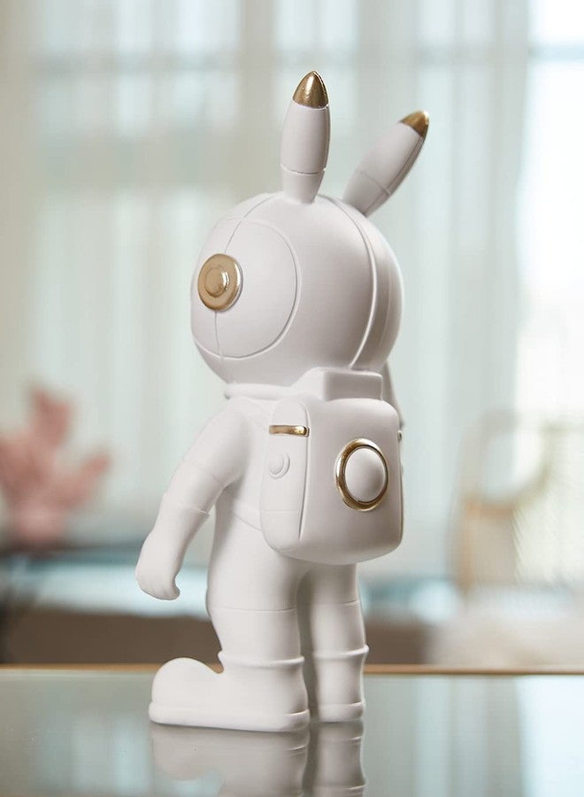 SEINHIJO Astronaut Statue Figurine Modern Decor Sculpture Space Gift Home Art for Table Centerpiece Bookshelf Polyresin 12.2 Inch - Image 5