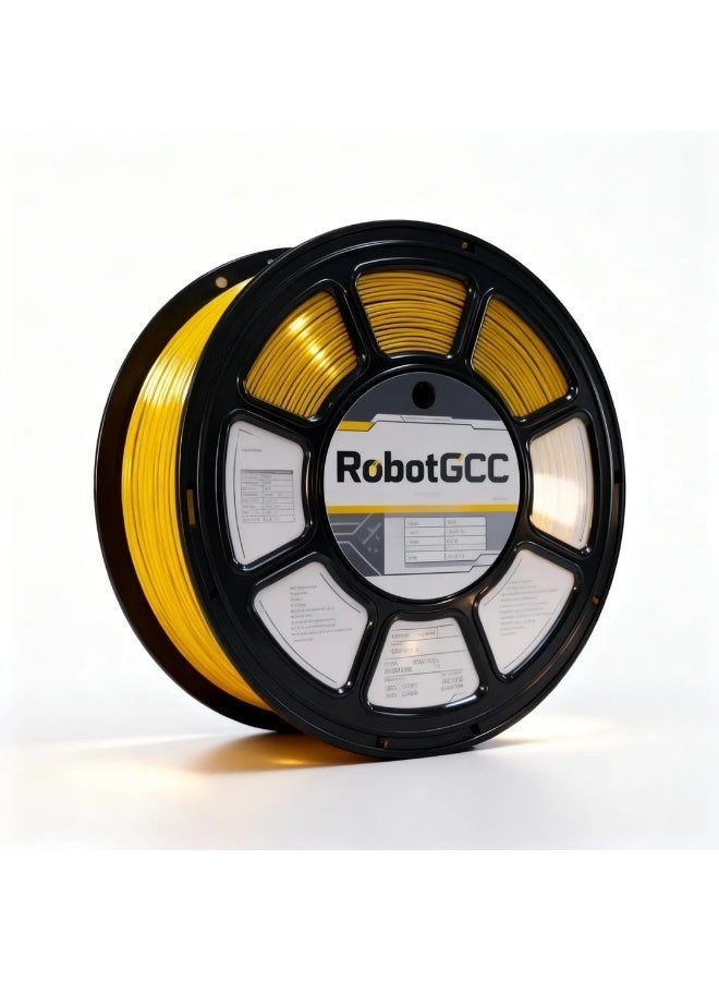 Robotgcc Black Gold Silk Pla 3D Printer Filament 1.75Mm 1Kg