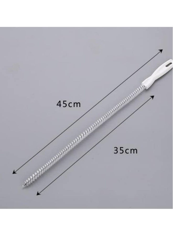 Flexible Sink Cleaning Brush Water Pipe Drain Dredge Tool Bath Plug Long Hair Remover Overflow Unblocker Stick Snake Tube - Image 5