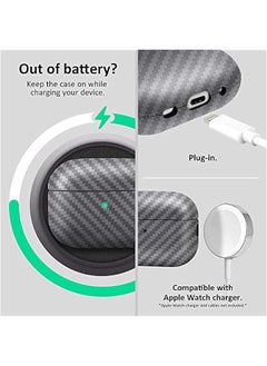 Generic Protective Covers Cpatible with Apple Airpods Pro 2nd Generation - Airpods Pro 2 Case with Keychain and Lanyard (Silver)  - Image 4