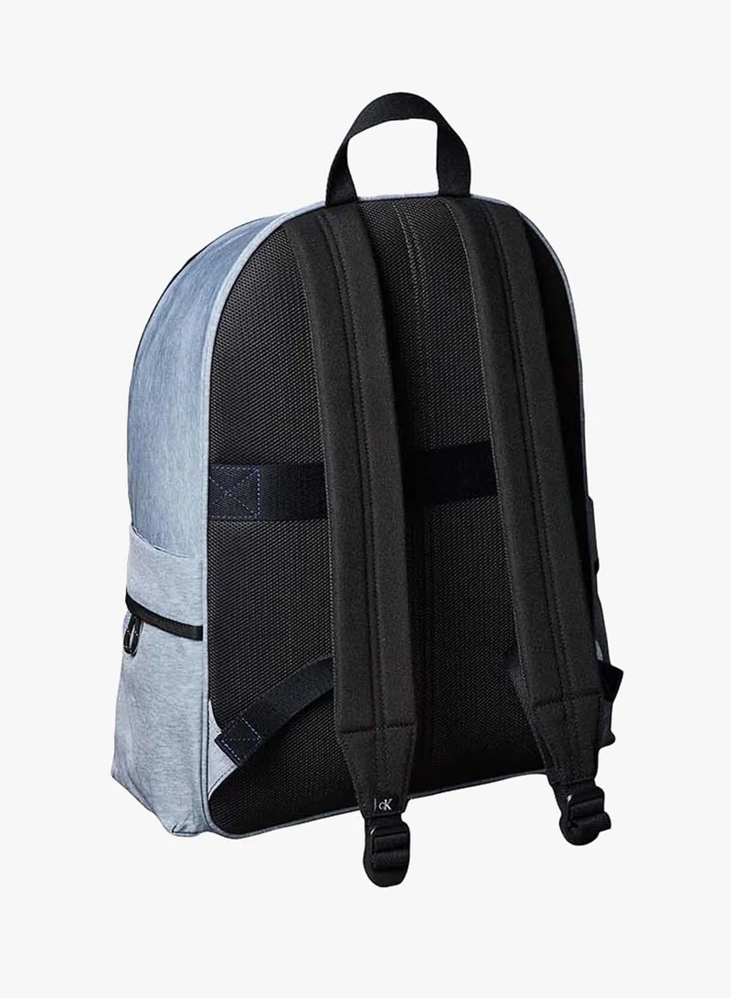 Calvin Klein  Heathered Monologo Embroidery Dome Backpack with Laptop Sleeve for Men | Best Price UAE