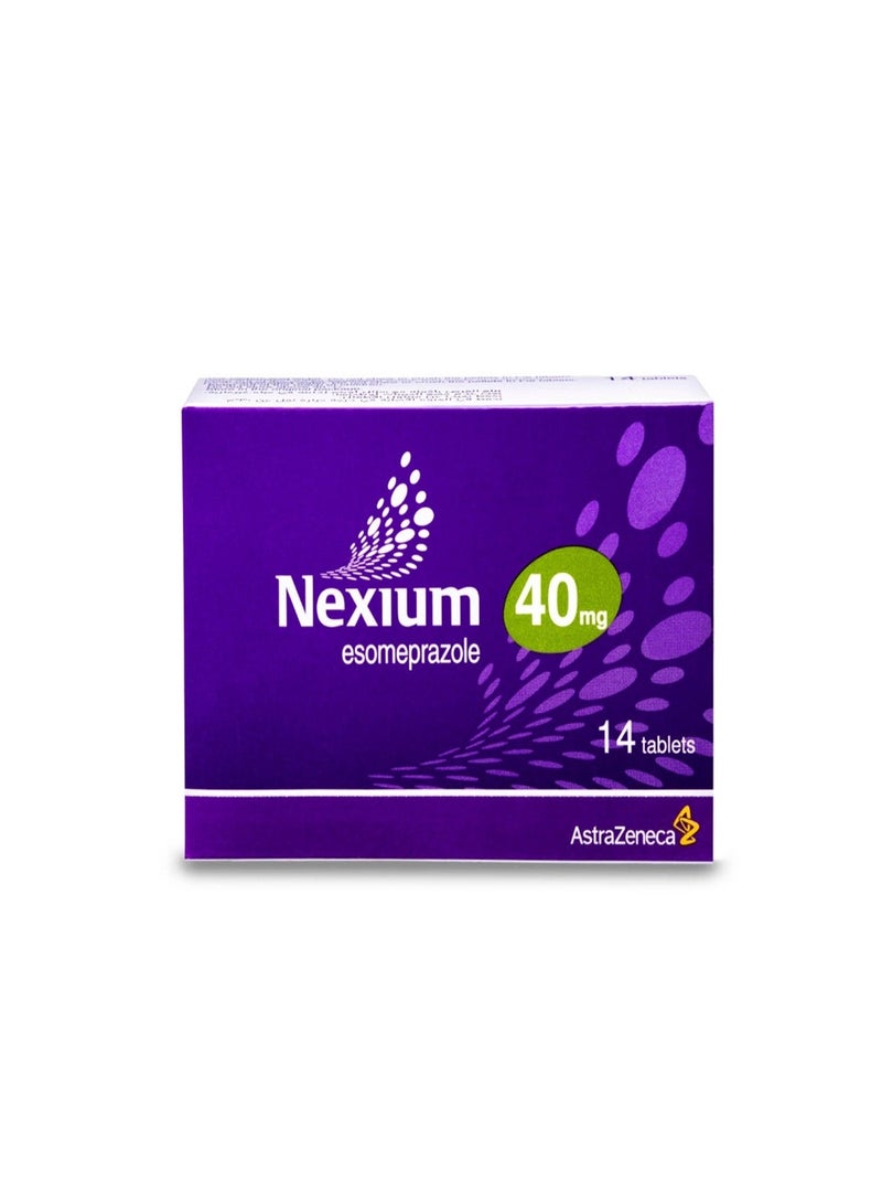 نكسيوم نيكسيوم 40 مجم 14 قرص - Image 2