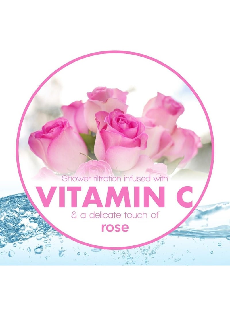 Be-Vita Be-Vita Korean Vitamin Shower Filter - Anti Hair Loss - Prevents Dry Skin - Chlorine Removal - Rust Removal - Relaxing Aromatherapy - Non-Toxic (Rose)  - Image 2