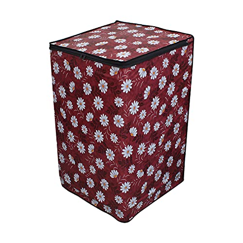 Star Weaves Washing Machine Cover For Fully Automatic Top Load IFB TL-SGDG AQUA 7.0Kg Model - Waterproof & Dustproof Cover - FABKUM08 - Image 2