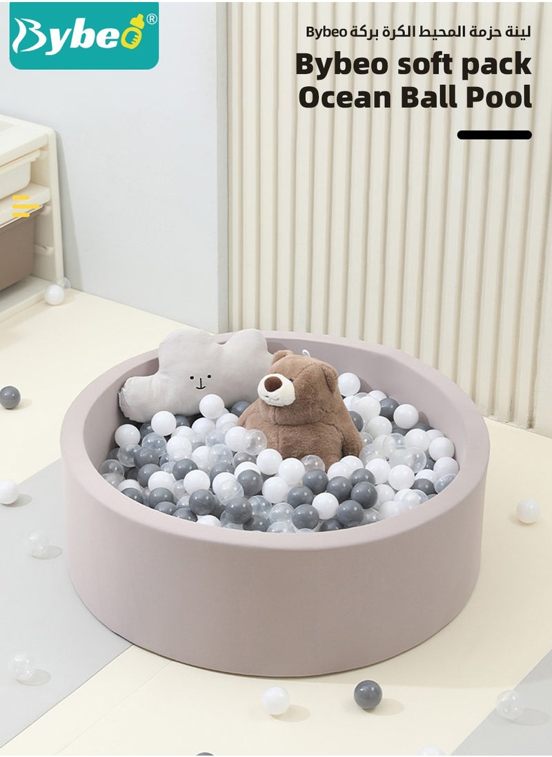 Bybeo Children Ocean Ball Pit Pool Playground Pad Playpen, 90 X 90 CM, For Indoor And Outdoor Game, Grey  - Image 2