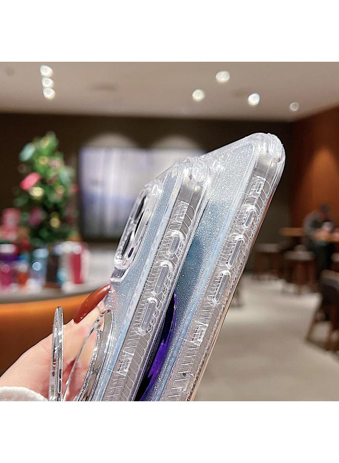 S-TOP Case For iPhone 11 Mirror Holder Glitterr MagSafe Phone Case - Image 3