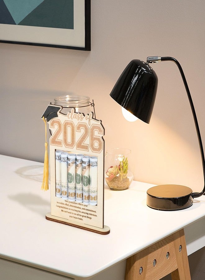 Sereliy Graduation Money Holder, Wooden Class of 2026 Cash Gift Display, Graduation Money Cash Holder Stand for High School & College Graduates, Creative Graduation Keepsake for Cash - Image 5