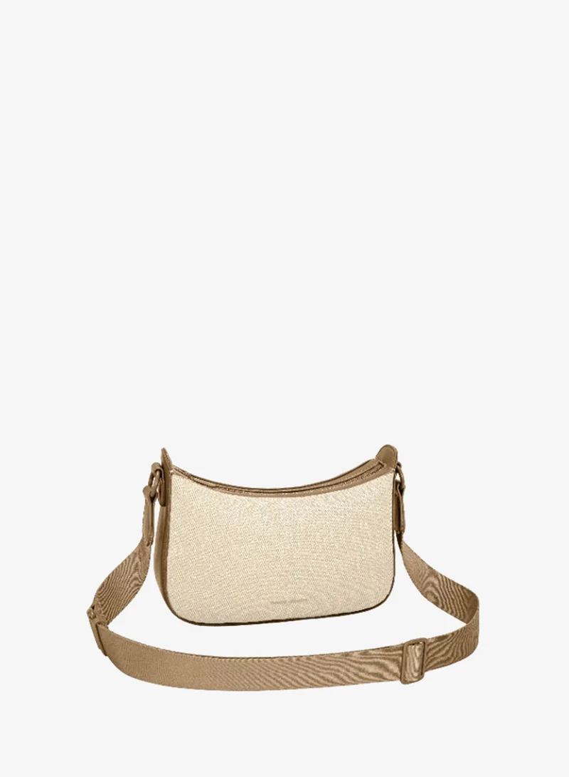 David Jones new weave style essentials shoulder bag- vintage classic cross body bag from France in model cm7735- Dual weaver everyday bag