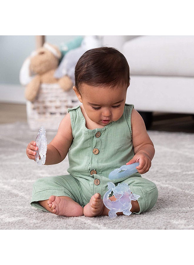 infantino Crystal Clear Teething Stages Gift Set - Image 2