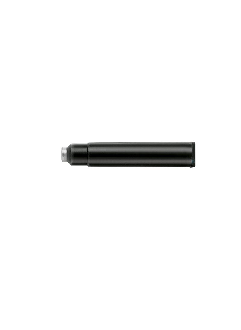 FABER-CASTELL - Faber-Castell Ink Cartridge Packet Of 6X10Pc Black Standard Blue Erasable For Fountain Pens With A Standard Cartridge System Quality Ink Made In Germany 185507 - Image 1