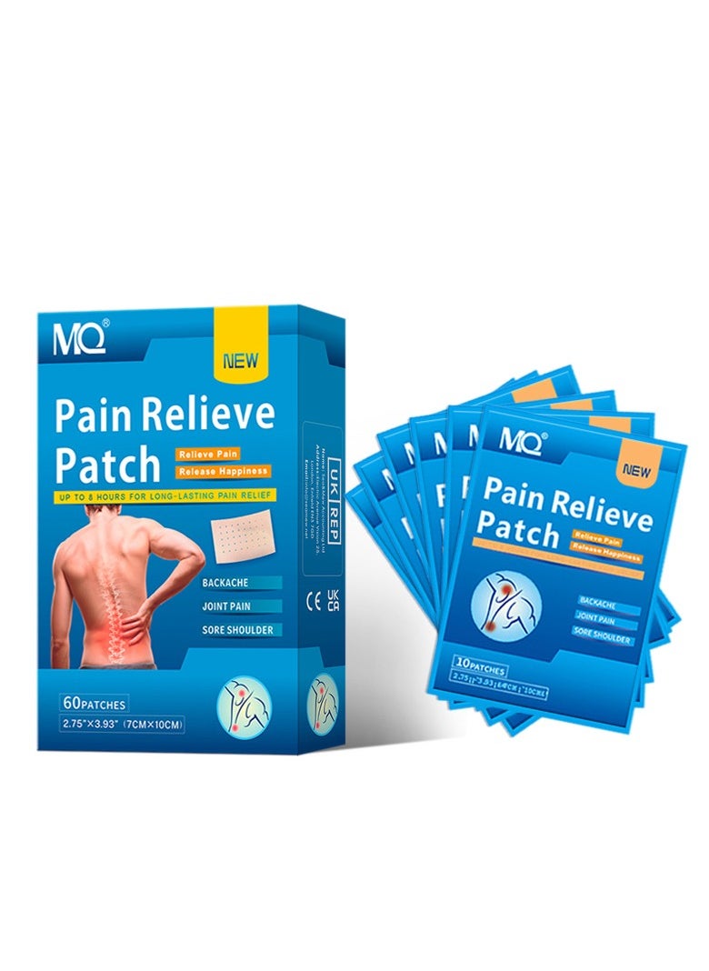 Herbal Pain Relief Patches (60PCS) – Warming Heat Patches for Back, Knee, Neck & Shoulder Pain, Arthritis & Joint Ache Relief, Penetrating Heat Action, Targeted Comfort - pzsku/ZED12FCCBDC6D7BAD5E86Z/45/_/1735286102/4d191692-8b15-4e55-b2dc-06239e6af681