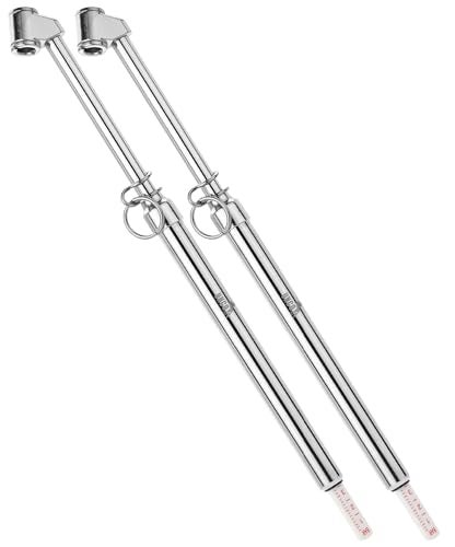 UNCO Dual Head Tire Pressure Gauge 2 Pack 10150PSI Tire Gauges for Tire Pressure Pencil Tire Pressure Gauge Air Pressure Gauge for Tires Air Gauge Tire Pressure Car Tire Pressure Gauge