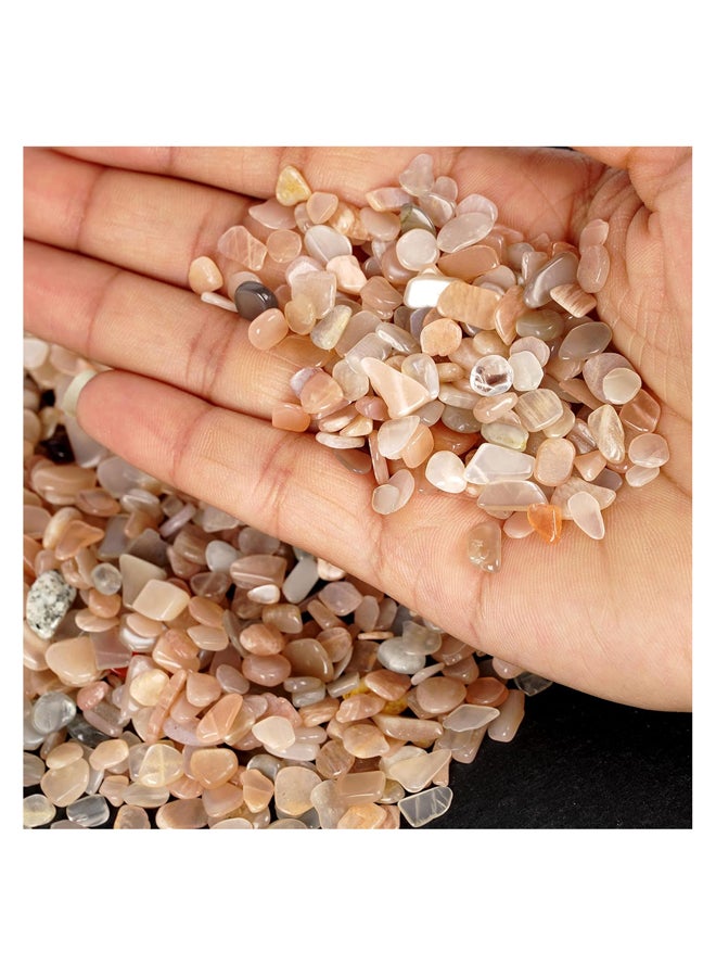 Red Small Gemstone Chips Bag 455g  - Image 2