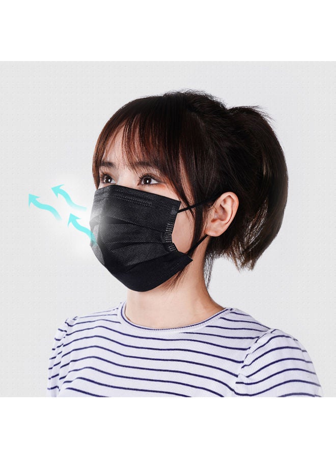 نيبمينينت مجموعة كمامات للوجه بـ3 طبقات للاستخدام مرة واحدة مكونة من 50 قطعة - Image 2