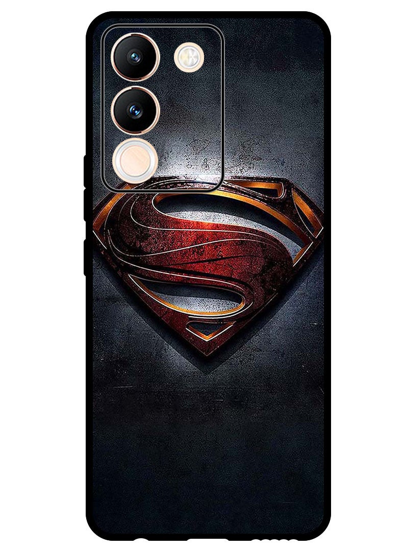 Theodor Protective Case Anti Scratch Shock Proof Bumper Cover For Vivo V29e Supe Man - Image 1