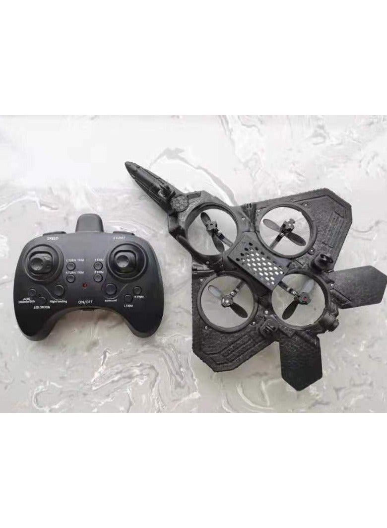 Outdoor flying remote control rc airplane drone quadcopter toy for kids adults, F22 Altitude hold Gyroscope Sliding Radio Control Aircraft EPP Foam Plastic Boys Toy Plane USB Charger RC Plane with Light
