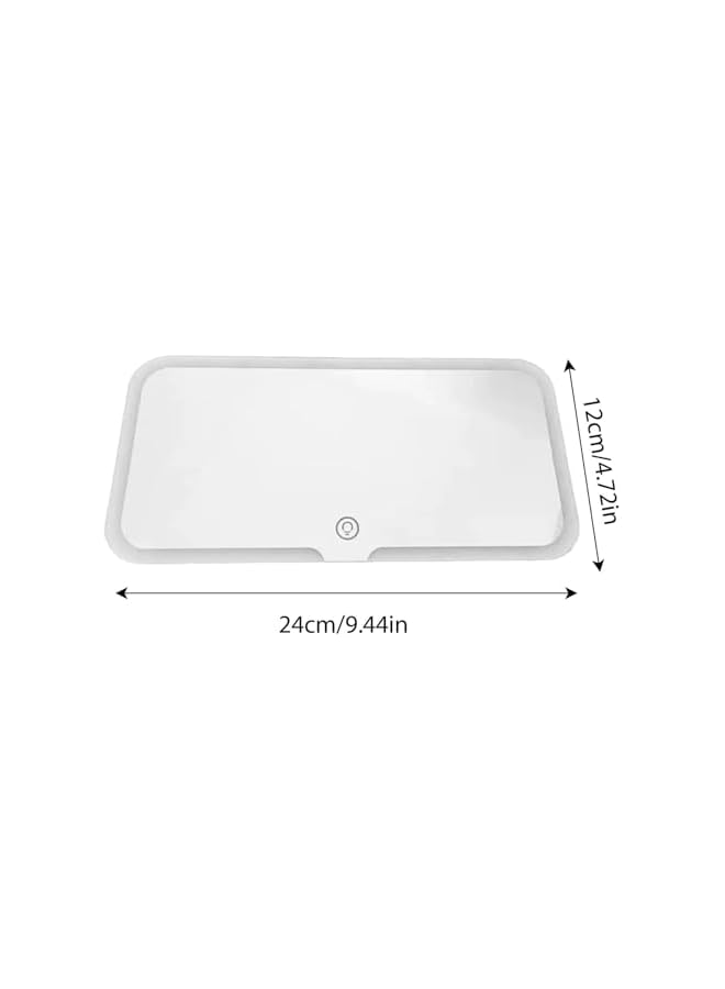 The Bros Rechargeable Car Visor Vanity Mirror With Led Lights, Cars vanity mirror with lights for car,Car Sun Visor Makeup Mirrors With 3 Light Modes - Rechargeable Cosmetic Mirrors,sun visors mirro - Image 5
