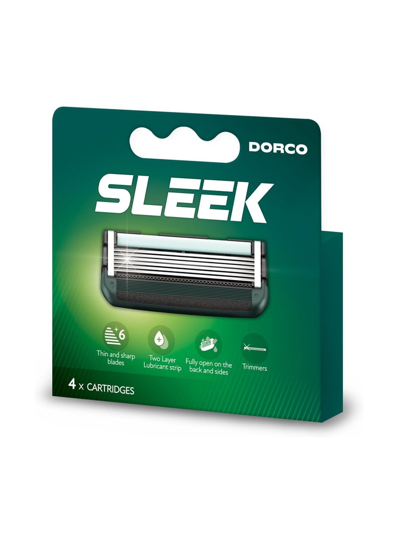 DORCO Sleek6 Multi-Flex Men Catridges - Image 2