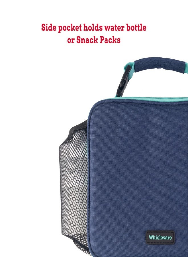 Whiskware Insulated Soft Cooler Lunch Bag for Work, Travel, and More, Coral - Image 3