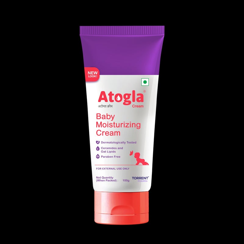 Atogla Cream Atogla Baby Cream | For Soft Skin | Recommended by Doctors | Protects Against Rashes and Prevents Skin Irritation, 100g - Image 5