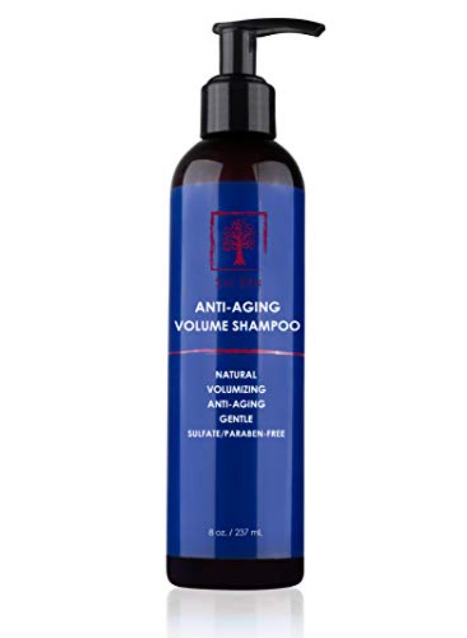 Sai Zen AntiAging Volume Shampoo AntiThinning and Volumizing Formula Made in USA Sulfate and Paraben Free All Hair Types 8 oz - Image 1
