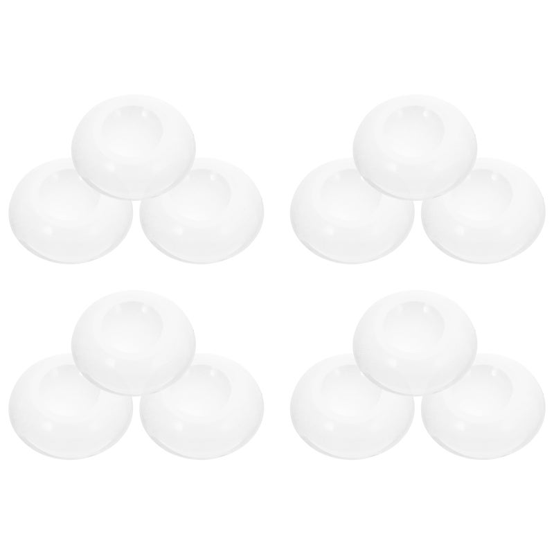 12pcs Door Bumper Door Stop Wall Protector Wall Door Handle Bumper Pad - Image 1