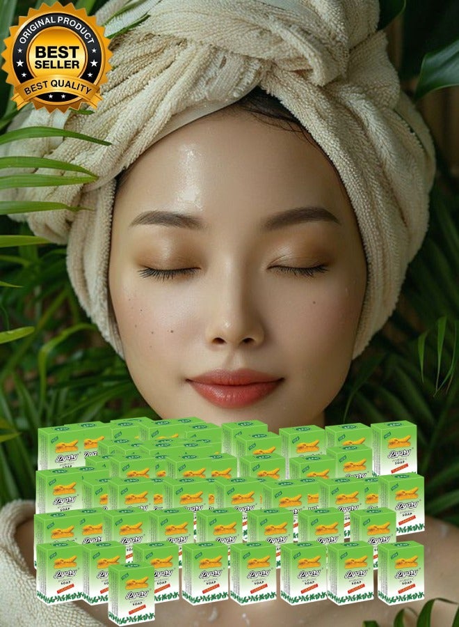 Pyary 59 Pieces Ayurvedic Turmeric Soap 75gram - Image 1