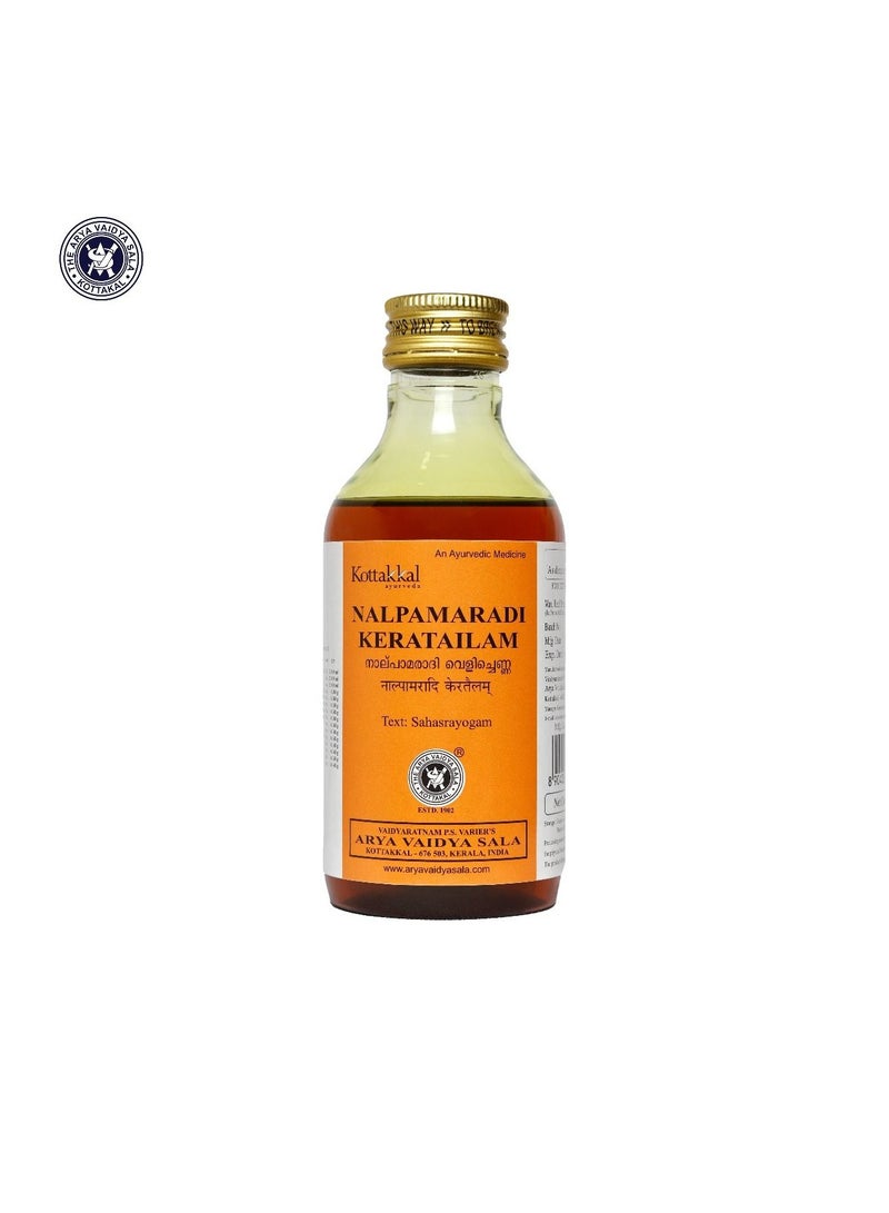 Kottakkal Ayurveda Nalpamaradi Kera Tailam 200ml - Image 1
