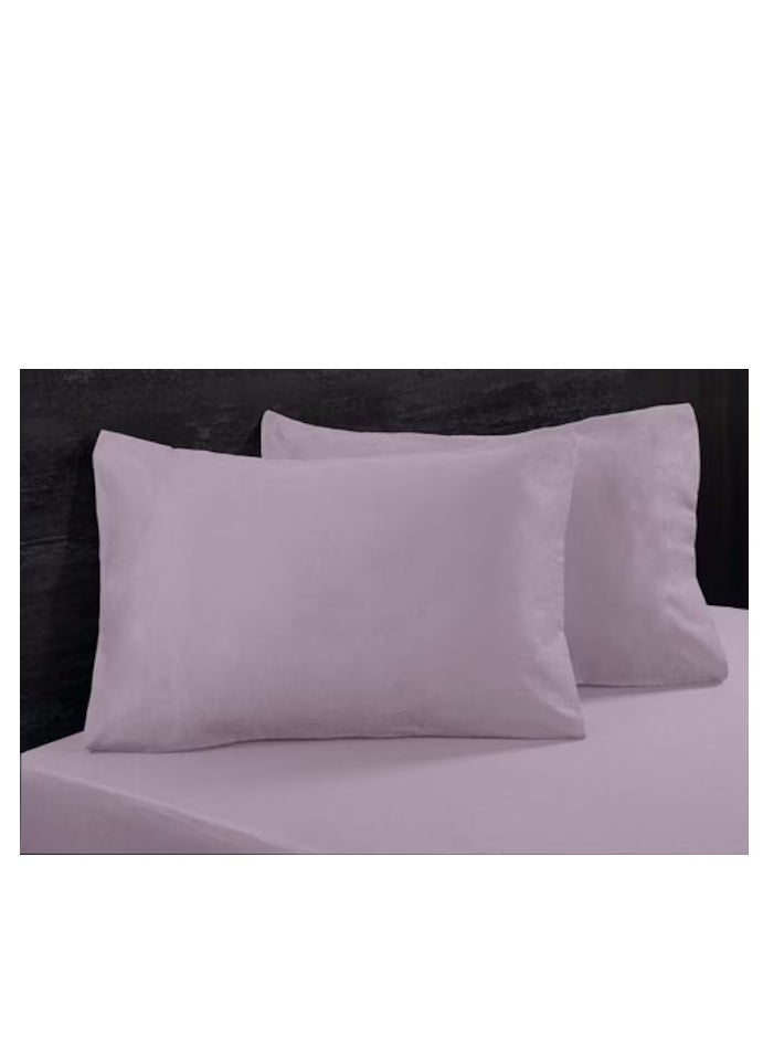 Pan Home PAN Home Home Furnishings Indulgence 2-Piece Pillow Case Set 50X75 cm-Lilac Purple 